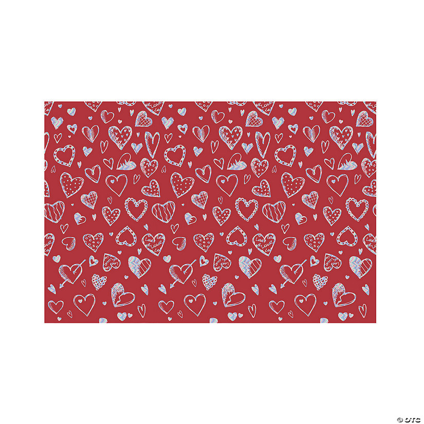 Valentine Iridescent Backdrop Image