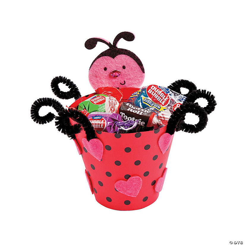  Valentine  Ladybug  Treat Cup Craft  Kit Discontinued