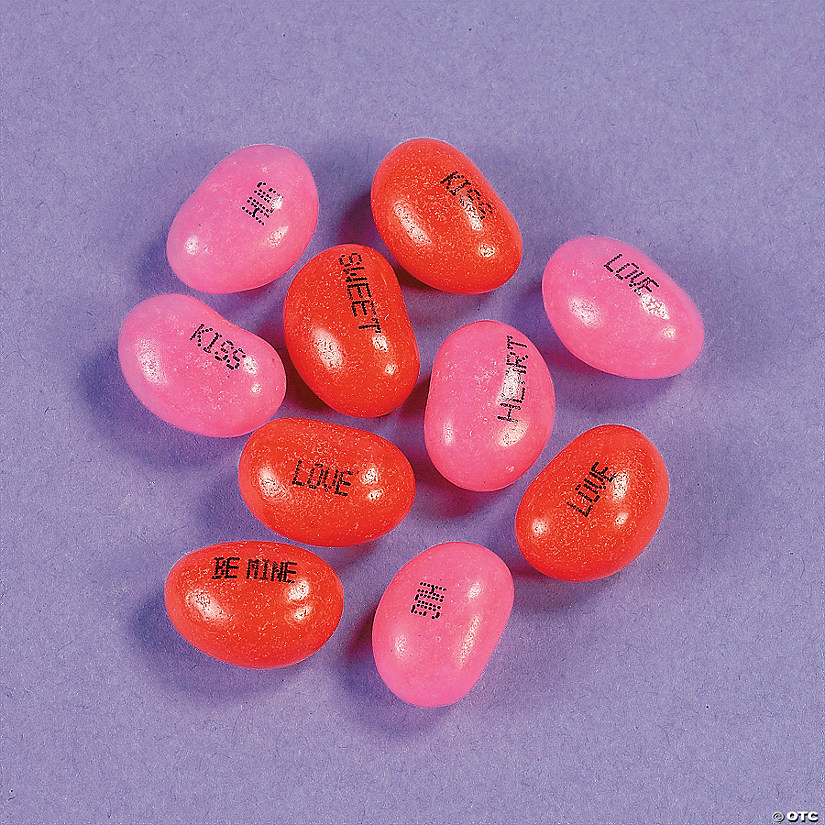 ValentinePrinted Jelly Beans Candy Discontinued