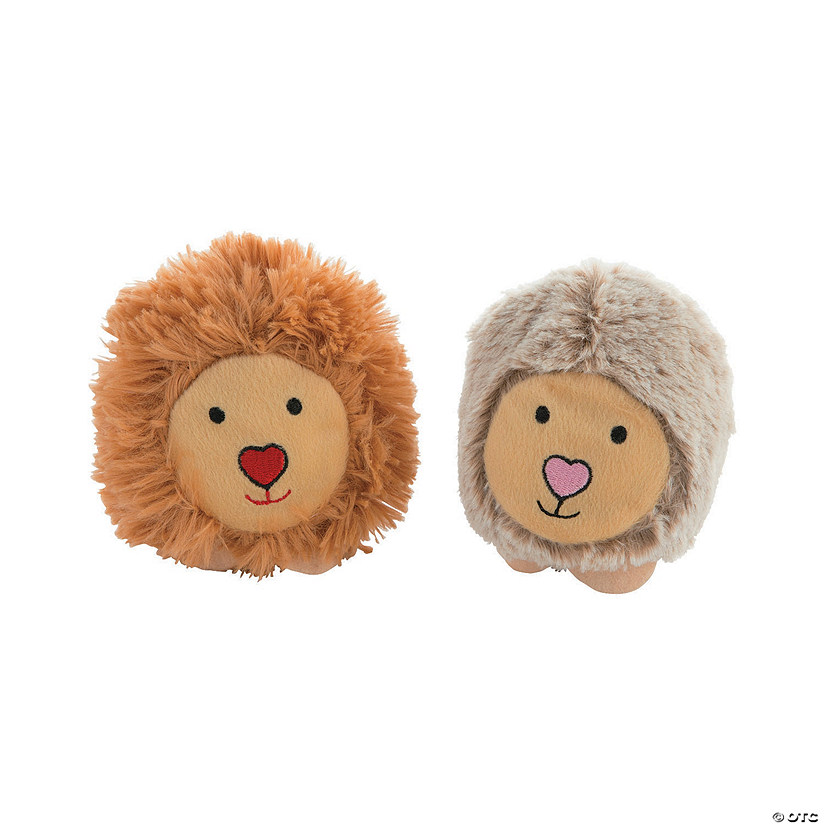 valentine's day hedgehog stuffed animal