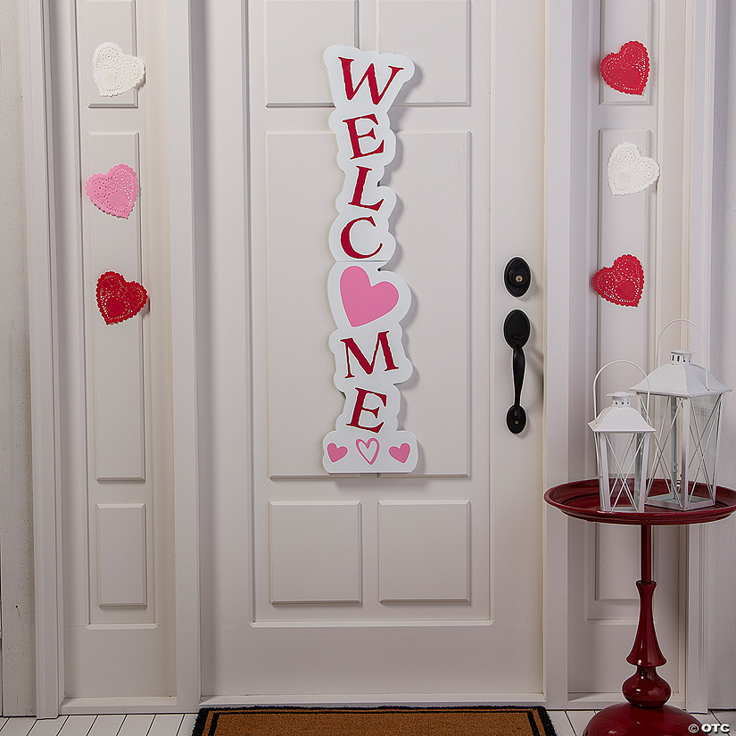 Valentine&#8217;s Day Welcome Porch Sign Image
