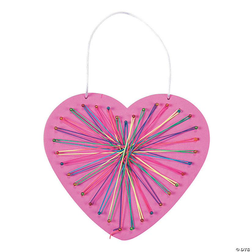 Valentine String Art Craft Kit Makes 12
