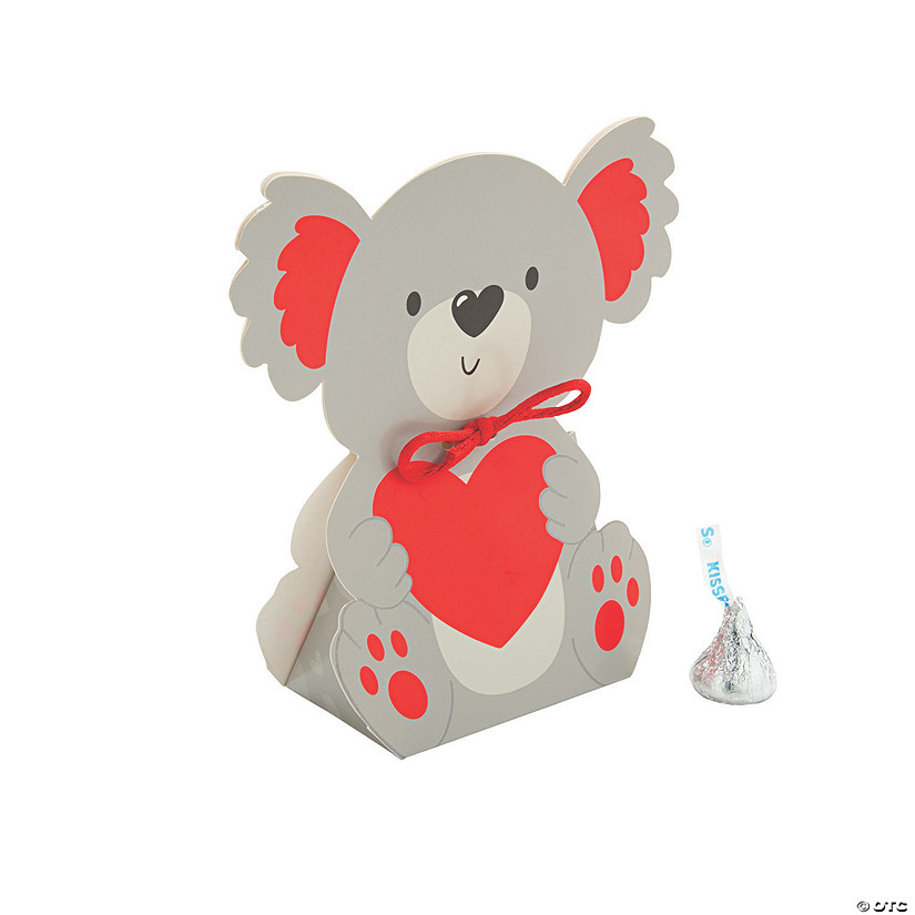Valentine's Day Koala Treat Boxes - 12 Pc. Image