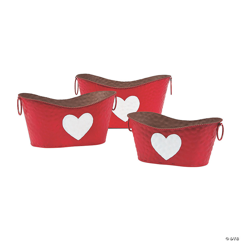 Valentine's Day Rustic Pails Image