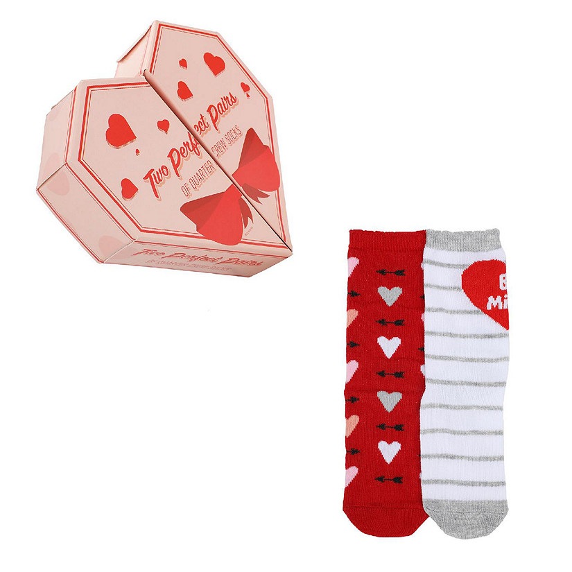 Valentine's Day Youth Crew Socks 2-Pack Image