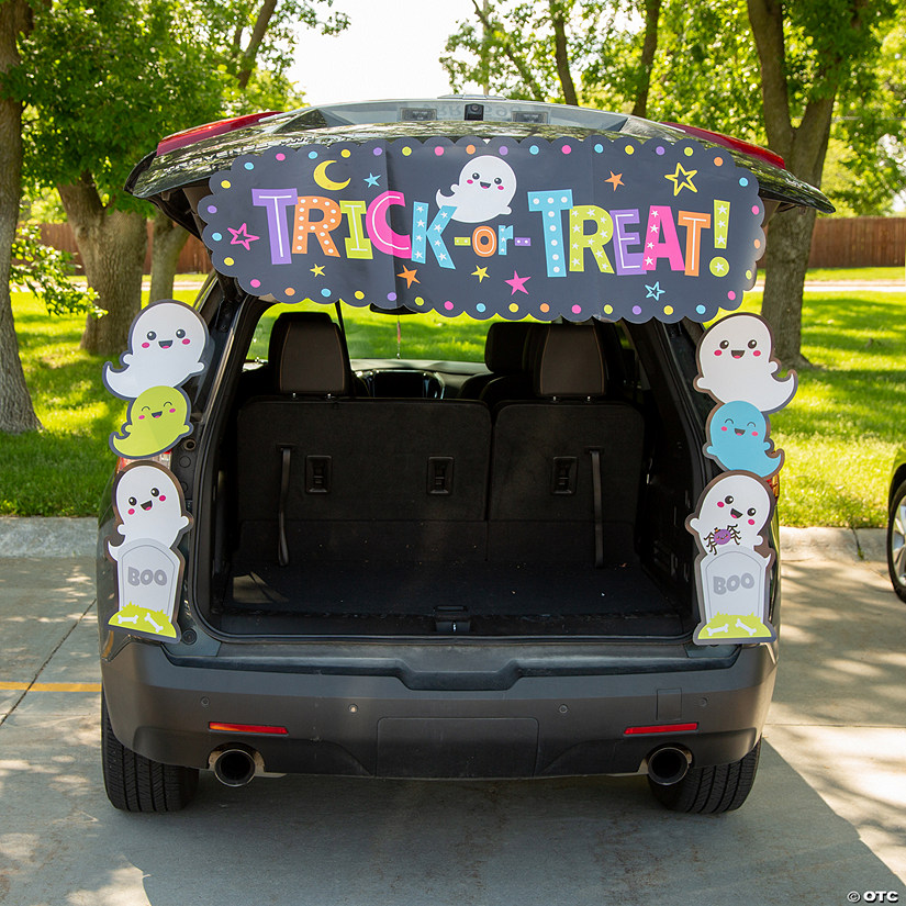 Value Ghost TrunkorTreat Decorating Kit 5 Pc. Oriental Trading