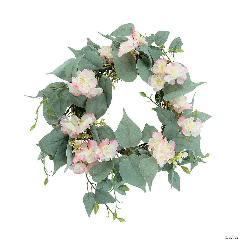 Value Greenery & Floral Wreath Image