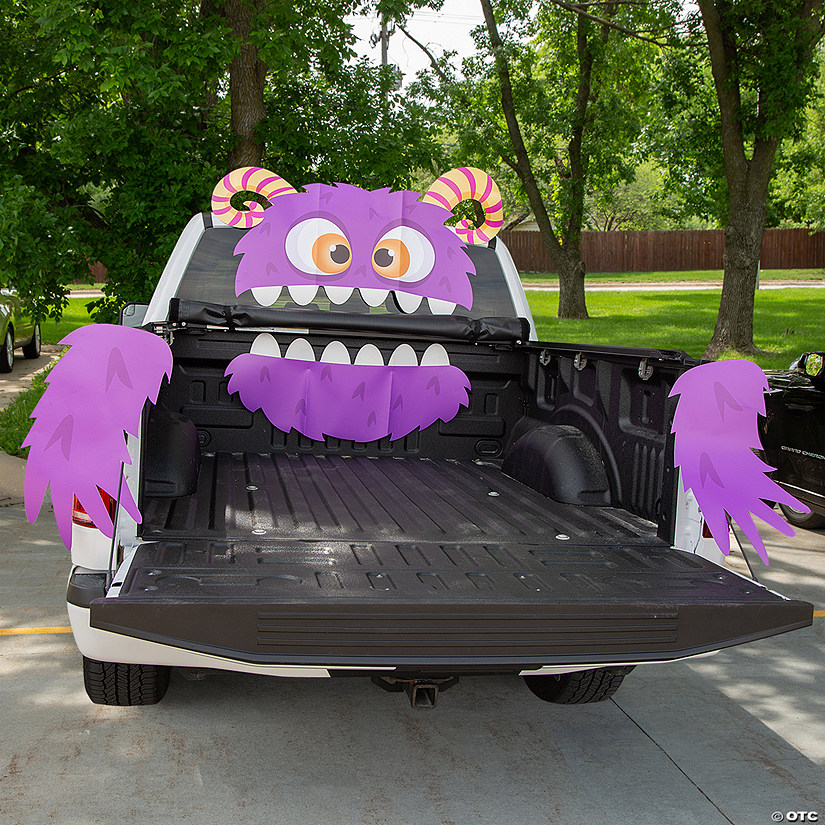 Value Purple Monster Trunk-or-Treat Decorating Kit - 6 Pc. Image