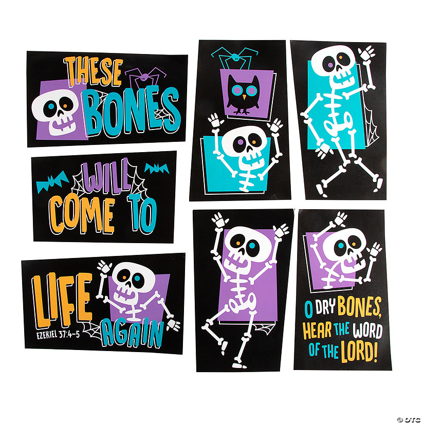 Value Religious Ezekiel Skeleton Trunk-or-Treat Kit- 7 Pc. Image