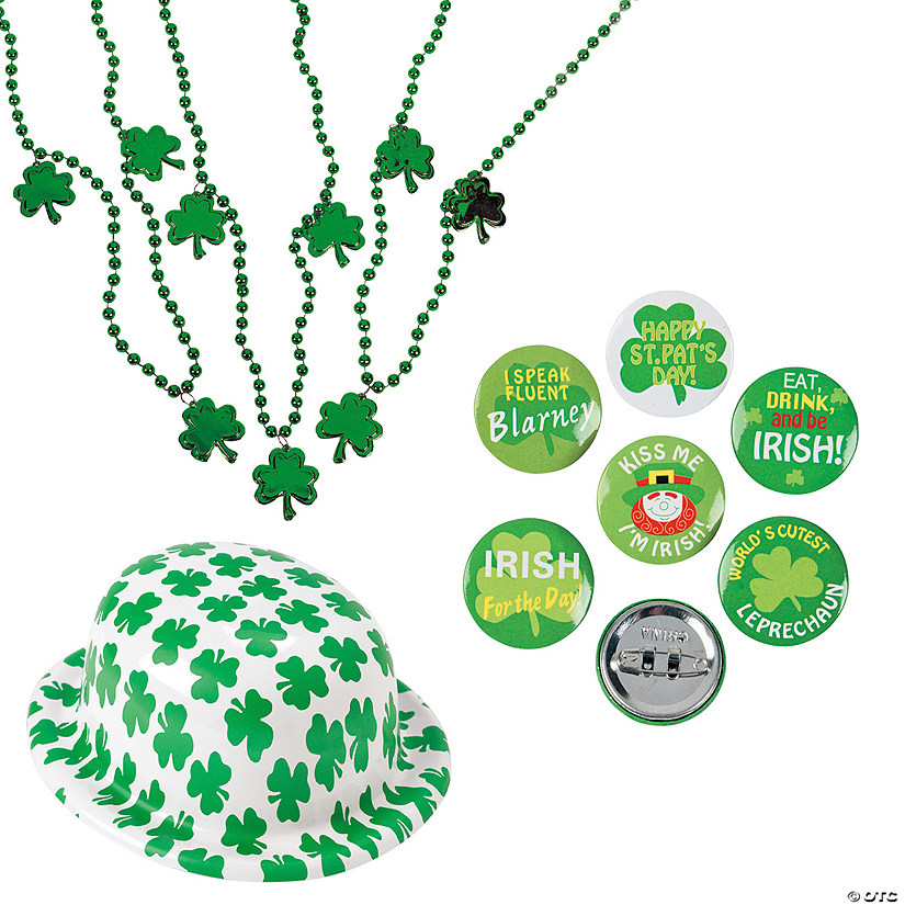Value St. Patrick&amp;#8217;s Day Wearable Accessories Kit &amp;#8211; 84 Pc. Image