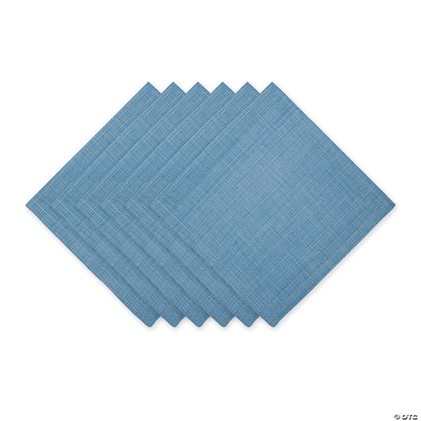 Variegated Light Blue Napkin (Set Of 6) Oriental Trading