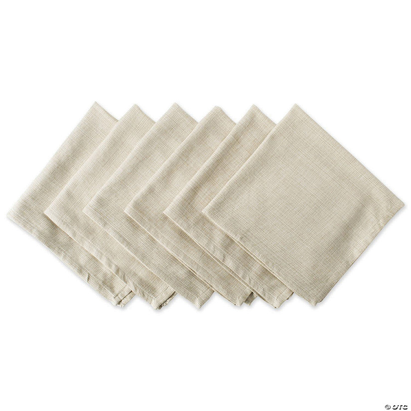 Variegated Taupe Napkin (Set Of 6) Image