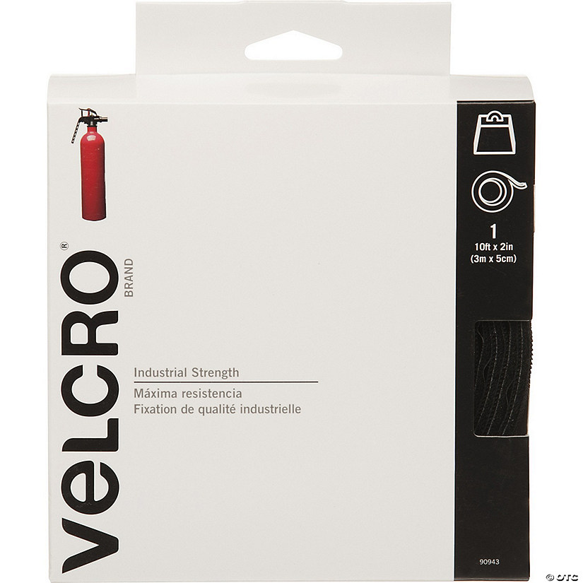 Velcro(R) Industrial Strength Tape Black Image