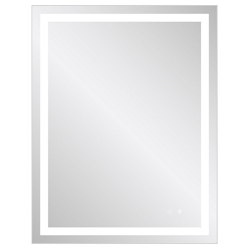 36” LED Square Backlit Bathroom Mirror with Anti-fog – Venetio