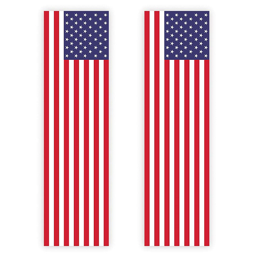 Vertical American Flag - 13 x 48 Inch Image