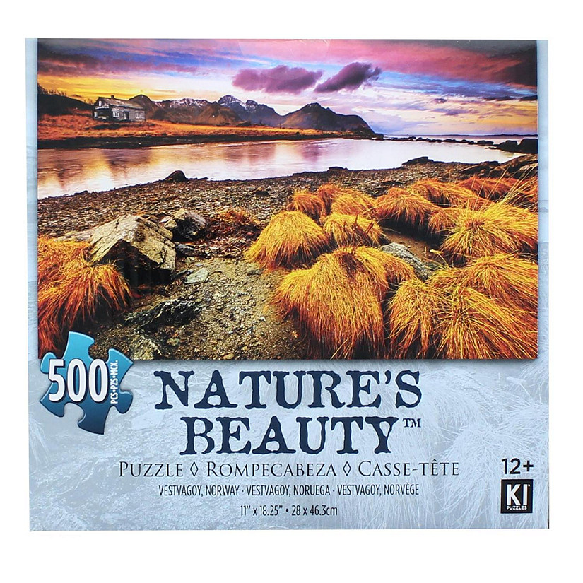Vestvagoy Norway 500 Piece Natures Beauty Jigsaw Puzzle Image