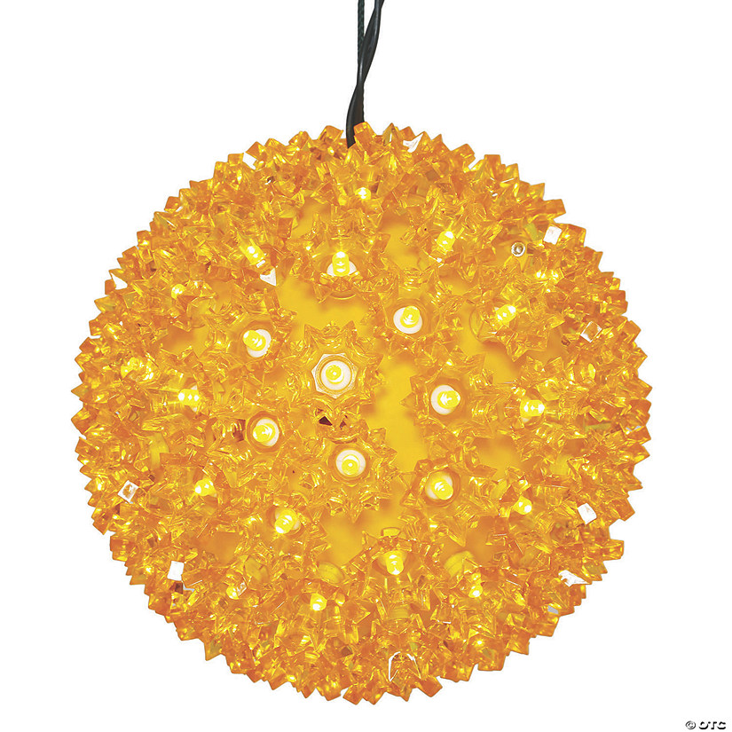 Vickerman 10" Gold LED Starlight Sphere Image