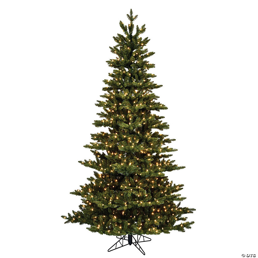 Vickerman 10' Natural Fraser Fir Artificial Christmas Tree, Clear Dura-lit Lights Image
