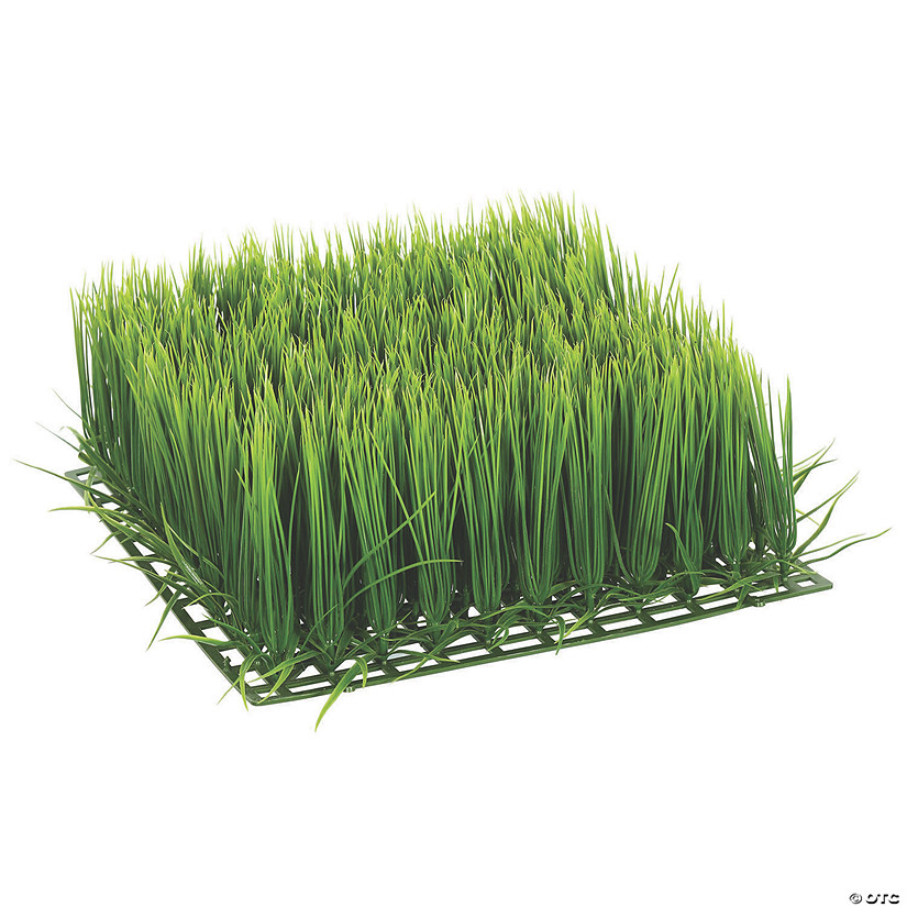 Vickerman 11"x11" Artificial Square Green Grass Matt Image