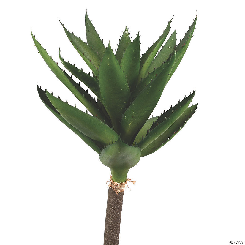 Vickerman 14" Artificial Green Succulent Stem - 2/pk Image