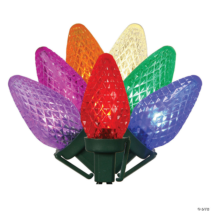Vickerman 16' Multicolor Single Mold LED Christmas Light Set Image