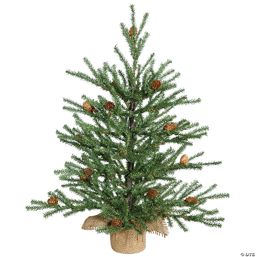 Vickerman 18" Carmel Pine Artificial Christmas Tree, Unlit Image
