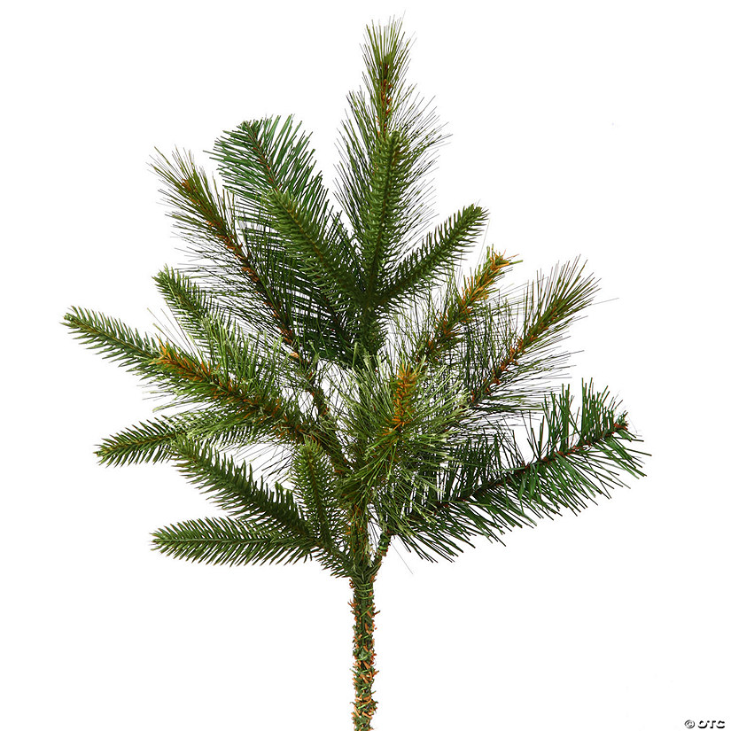 Vickerman 18" Cashmere Pine Artificial Christmas Spray. Includes 6 sprays per pack. Image
