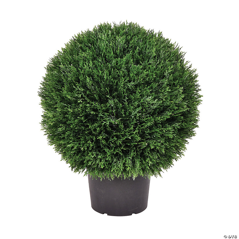 Vickerman 20" Artificial Green Cedar BallBall Diameter 20" Image