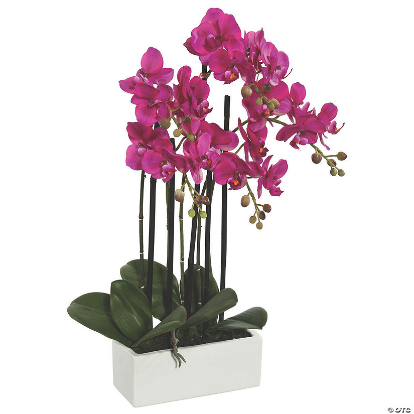 Vickerman 21" Artificial Purple Orchid Image