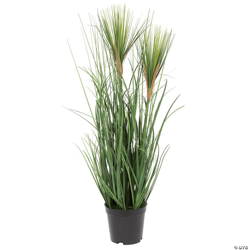 Vickerman 24" Artificial Potted Green Grass Image