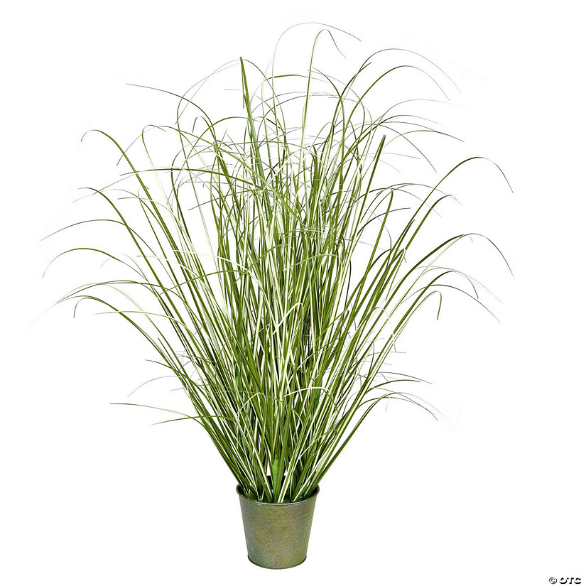 Vickerman 24" Artificial Potted Native Green Grass Image