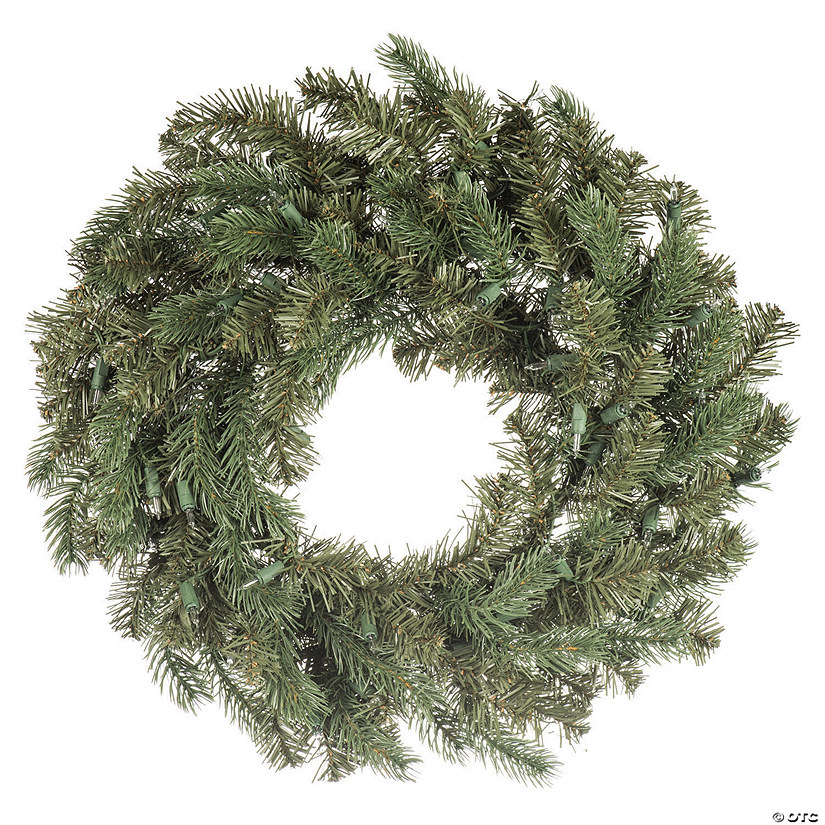 Vickerman 24" Colorado Spruce Wreath with Clear Lights Image