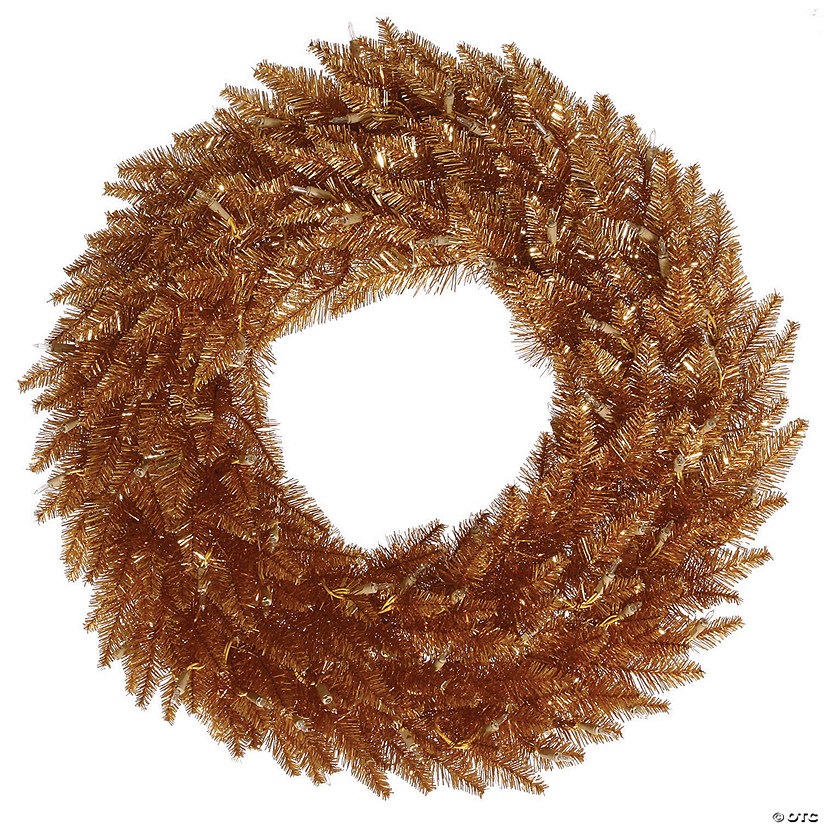 Vickerman 24" Copper Fir Wreath - Unlit Image