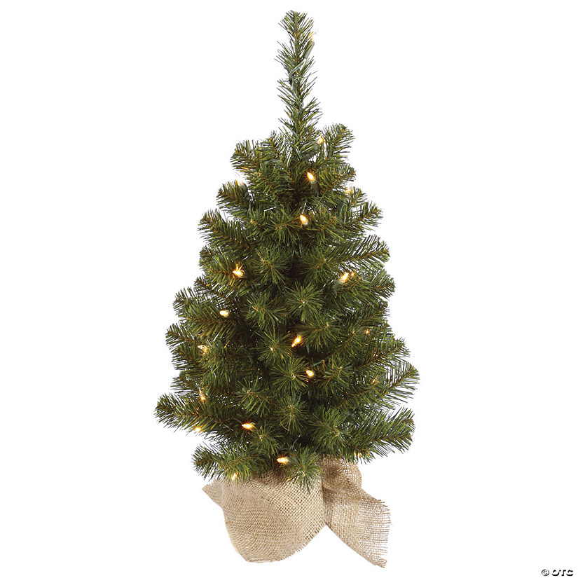 Vickerman 24" Felton Pine Artificial Christmas Tree, Unlit Image
