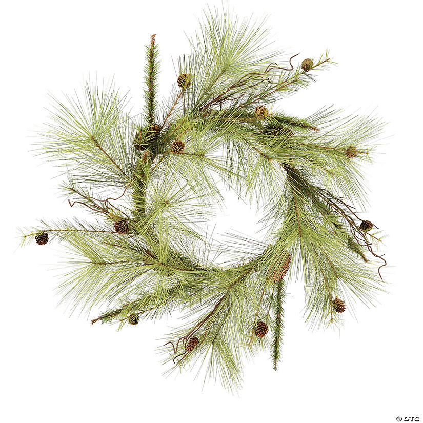 Vickerman 24" Jasper Pine Artificial Christmas Wreath, Unlit Image