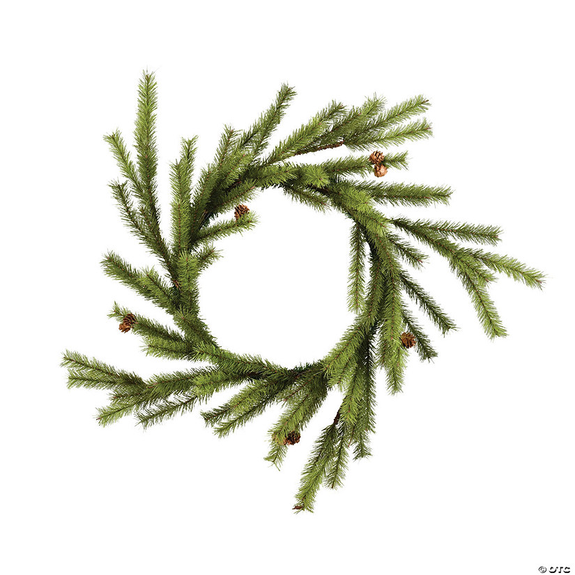 Vickerman 24" Vernon Pine Artificial Christmas Wreath, Unlit Image