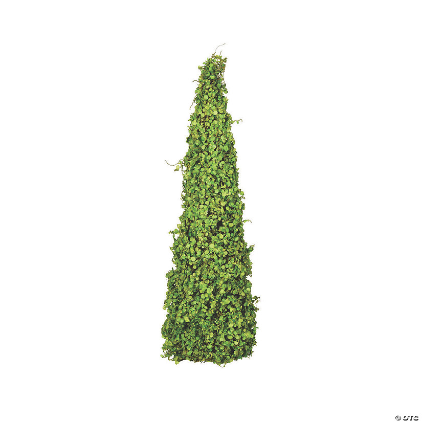 Vickerman 26'' Green Mini Leaves Cone Image