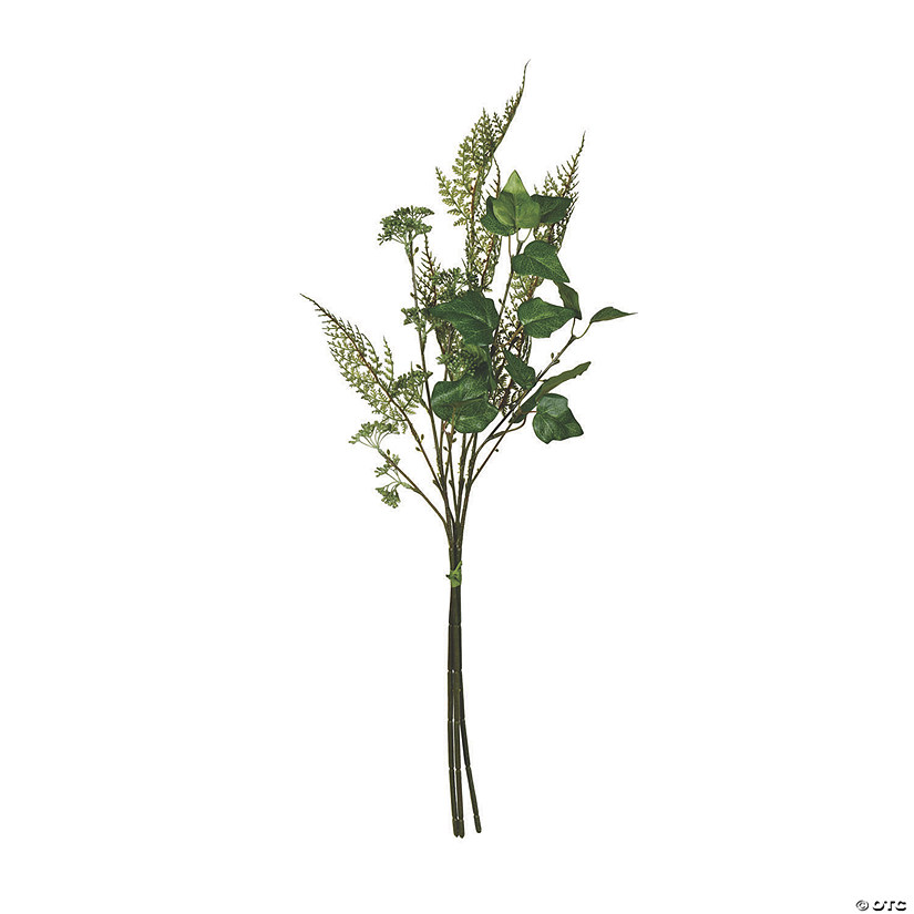 Vickerman 26" Green Mixed Greenery Bundle - 2/pk Image