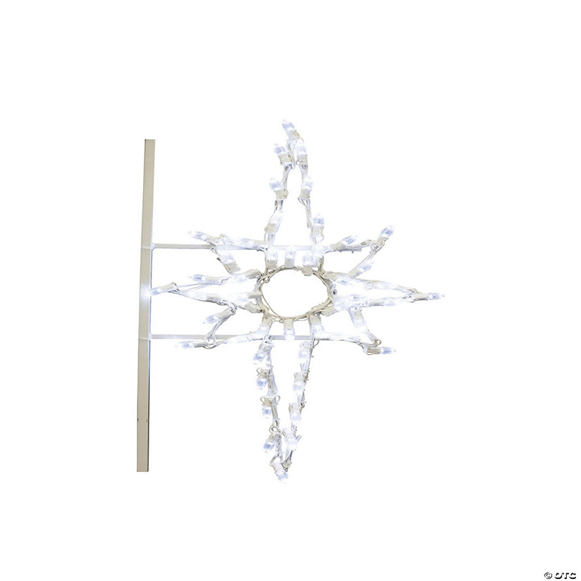 Vickerman 3'  Bethlehem Star Commercial Pole Mount Lighted Decoration Image