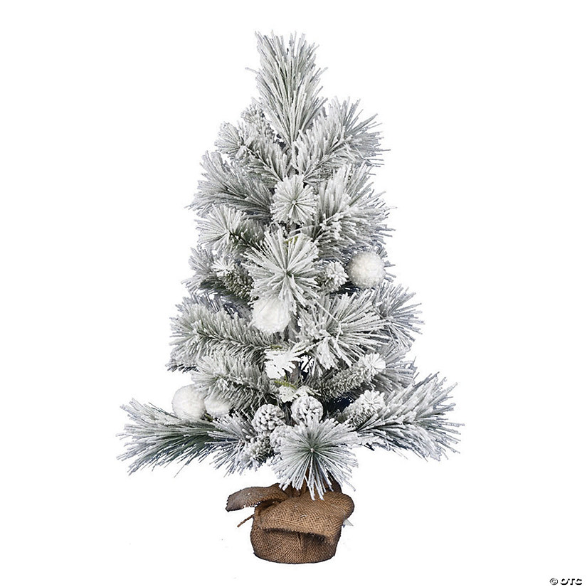 Vickerman 3' Frosted Beacon Pine Artificial Christmas Tree Image