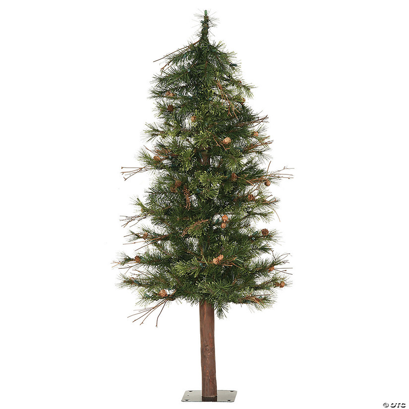 Vickerman 3' Mixed Country Alpine Artificial Christmas Tree, Unlit Image