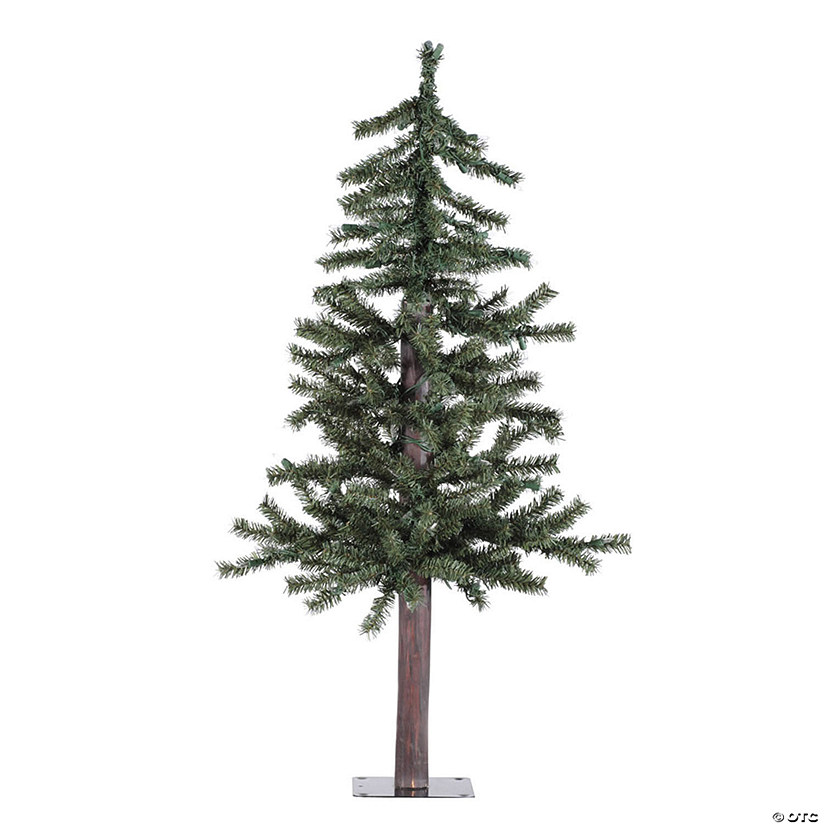 Vickerman 3' Natural Alpine Artificial Christmas Tree, Unlit Image