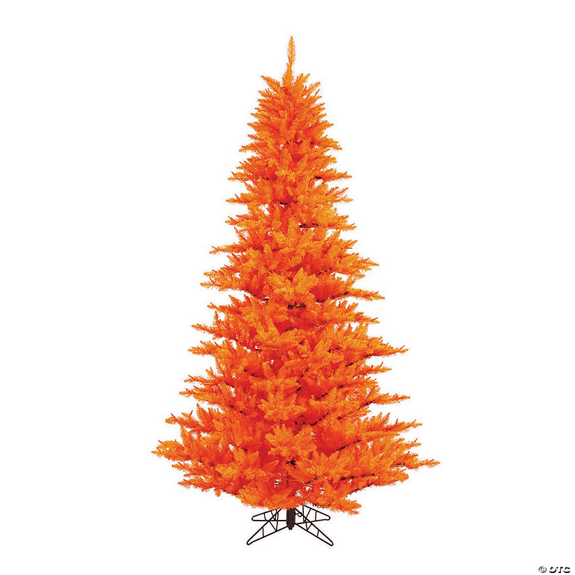 Vickerman 3' Orange Fir Christmas Tree - Unlit Image