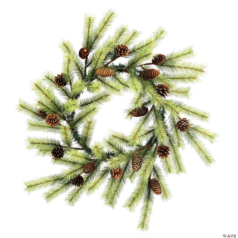 Vickerman 30" Austrian Pine Artificial Christmas Wreath, Unlit Image