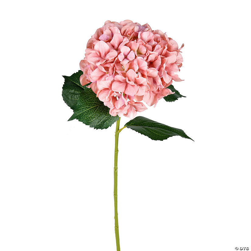 Vickerman 33'' Artificial Pink Hydrangea Spray Includes 2 sprays per pack Image