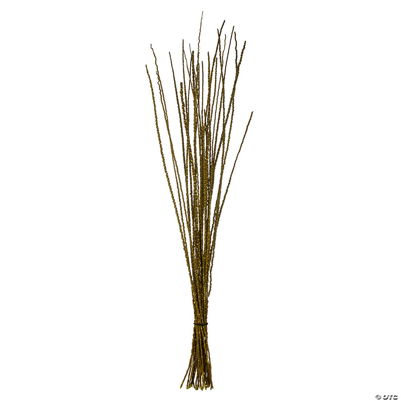 Vickerman 36-40&amp;#8221; Light Basil Caba Spine Bundle. Includes 24oz (3 -8oz Bundles), Dried Image