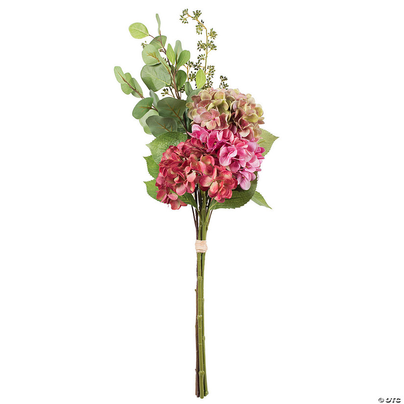 Vickerman 36" Artificial Dusty Mauve Hydrangea Bundle Bouquet Image