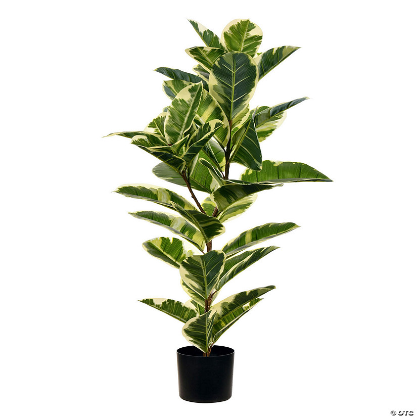 Vickerman 38" Artificial Potted Dieffenbachia Tree Image