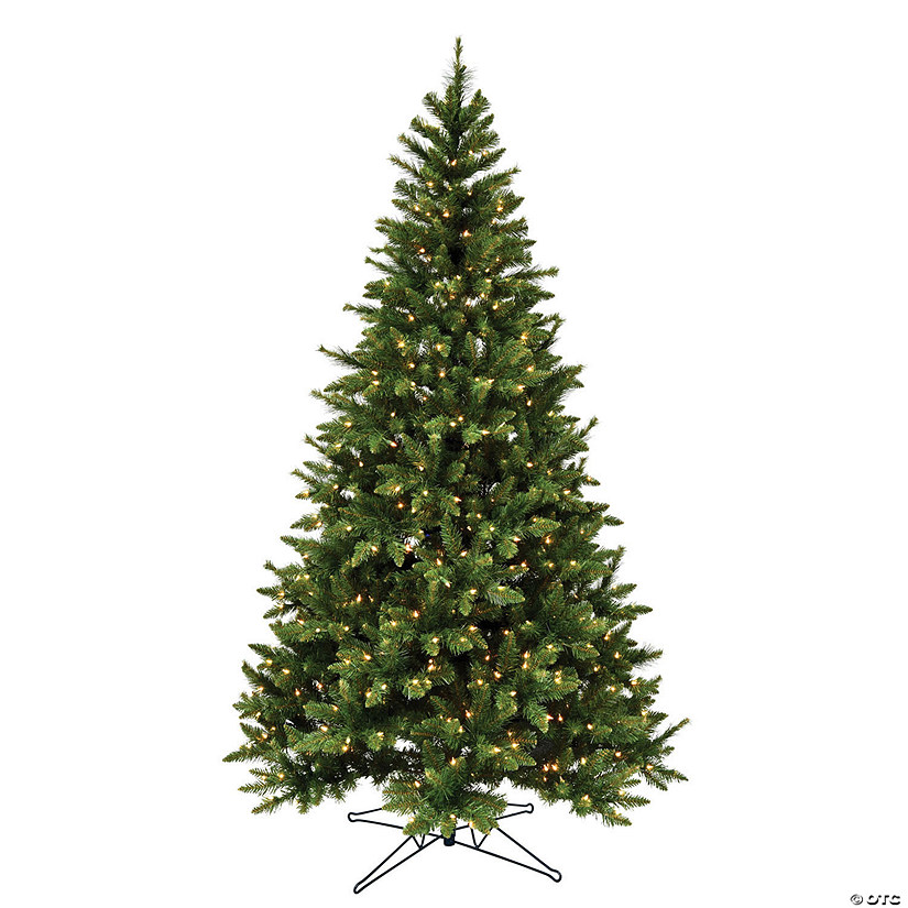 Vickerman 4.5' Bennington Spruce Artificial Christmas Tree, Clear Dura-lit Lights Image