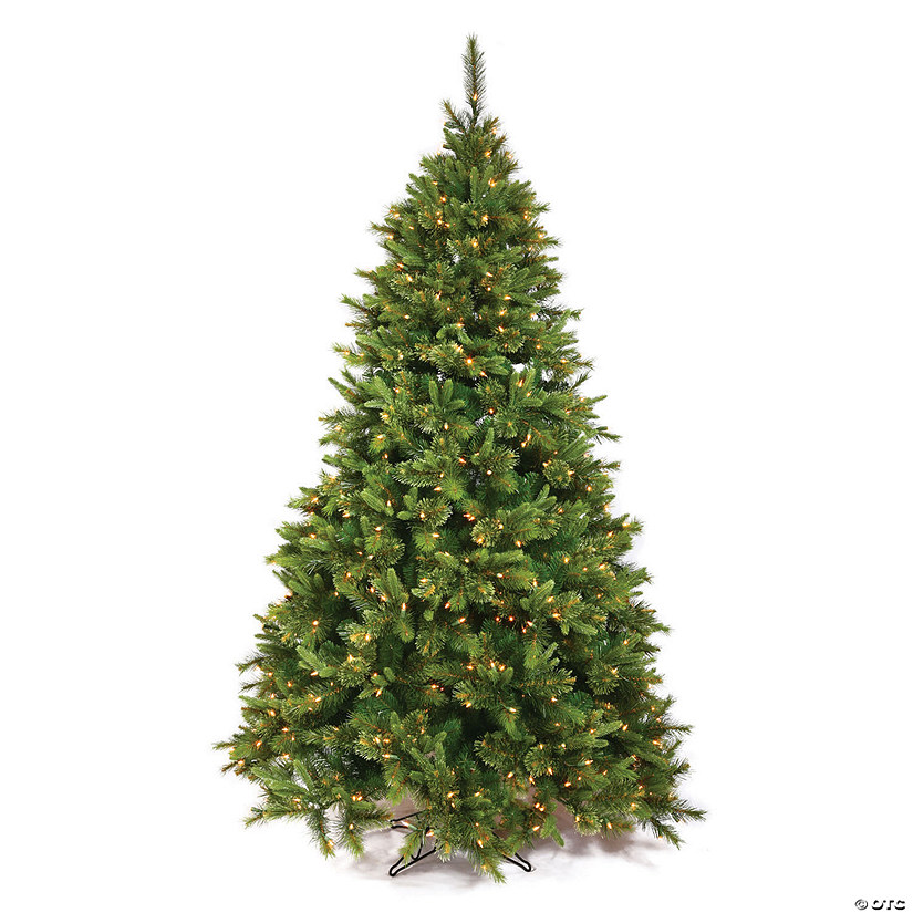Vickerman 4.5' Cashmere Pine Artificial Christmas Tree, Clear Dura-Lit&#174; Lights Image